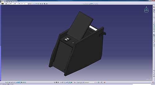 3D CAD で設計