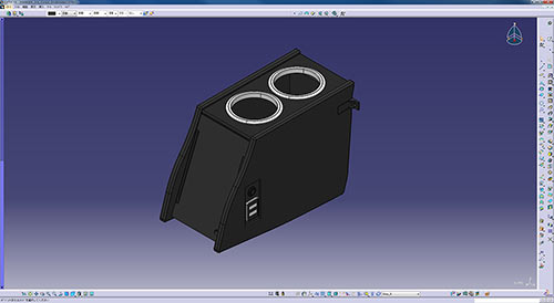 3D CAD で設計